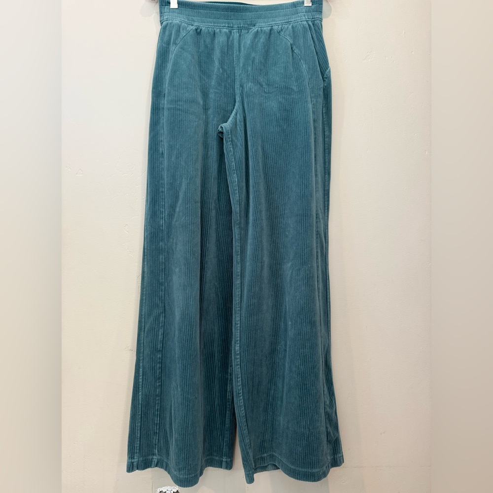Lululemon Athletica Teal Corduroy Pants